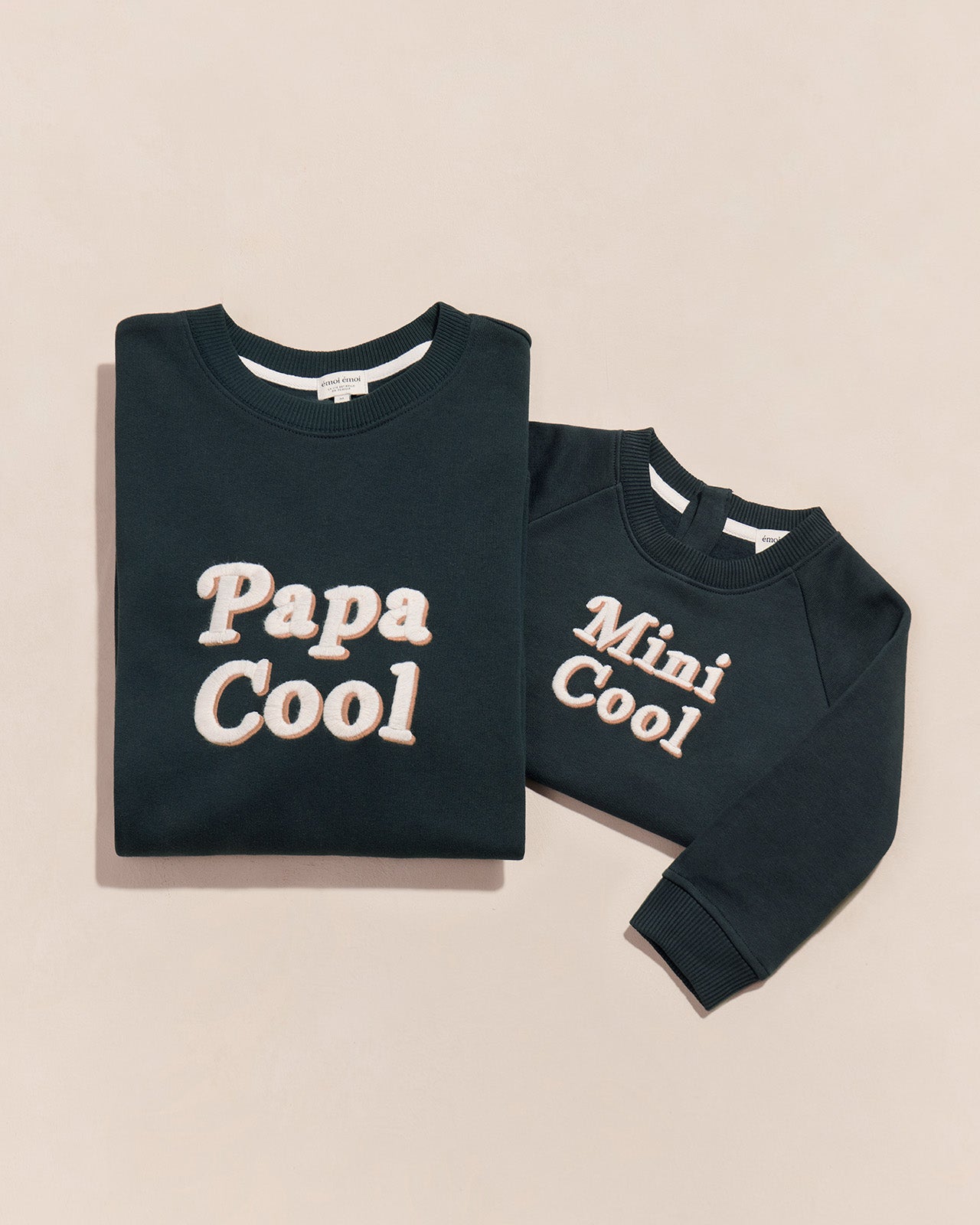 Le duo de chaussons Mama Cool x Papa Cool gris – émoi émoi
