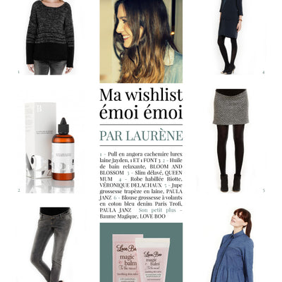 La wish list de Laurène