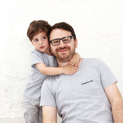 Benjamin, papa poule de Jacob 2 ans et demi