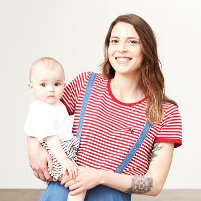 Anna, maman cool de Lula 8 mois