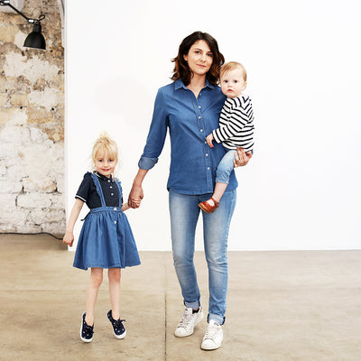 Aude, maman cool de Léopoldine 4 ans et demi et Augustine 2 ans