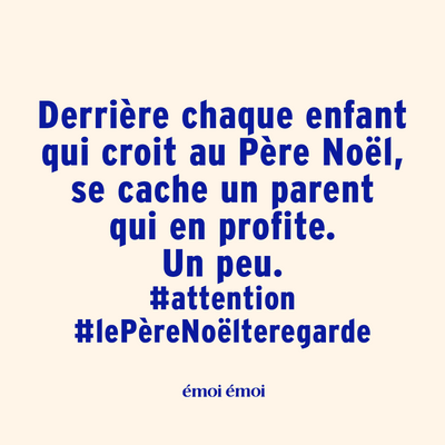 Si le Père Noël pouvait se mettre sur Baby Sittor à l