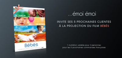émoi émoi invite ses 5 prochaines clientes à la projection de Bébés