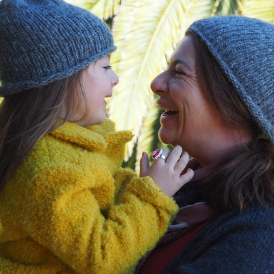 Camille a testé le coffret « bonnets de famille »