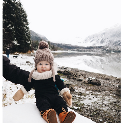 Partir au ski avec un bébé