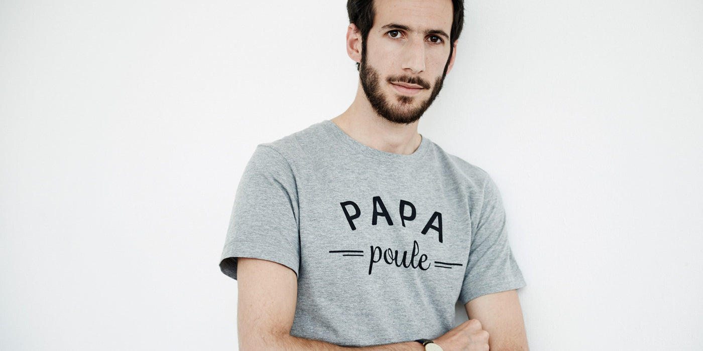 Charles, papa poule de Olivier, 7 mois