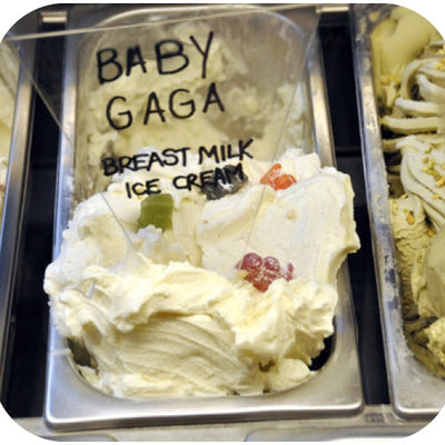Baby Gaga, la glace au lait maternel, miam ou pas miam ?