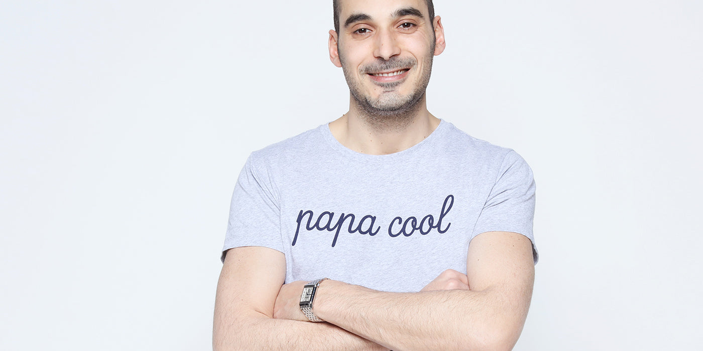 Julien papa poule de Gabriel 2 ans et demi et de Hannah 7 mois