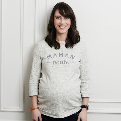 Juliette, maman poule de Eliott 2 ans et demi, enceinte de son deuxième garçon