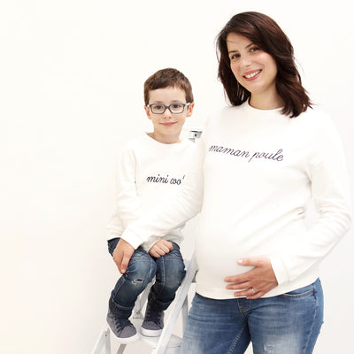 Marie, maman poule de Maxence 5 ans, Maël 3 ans et enceinte de six mois et demi