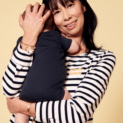 Monique, mamie d’Eliott, 3 mois