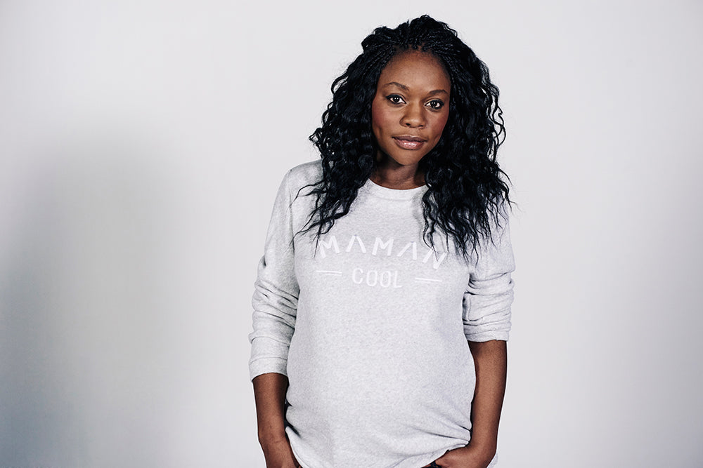 Natacha 33 ans, maman poule de Elyah 13 ans, enceinte de 9 mois