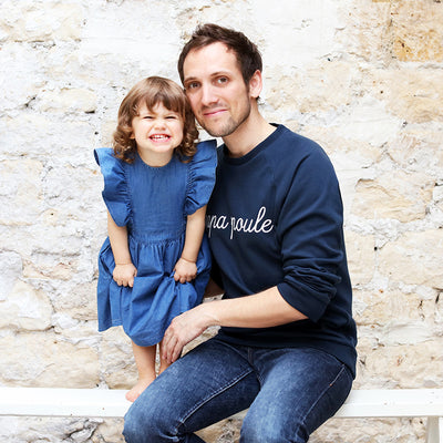 Pierre, papa cool de Ninon deux ans et demi et de Léon 4 mois