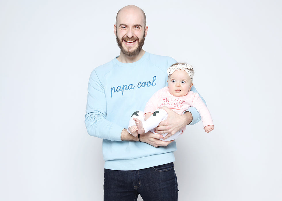 Benjamin, papa de Eva 7 mois