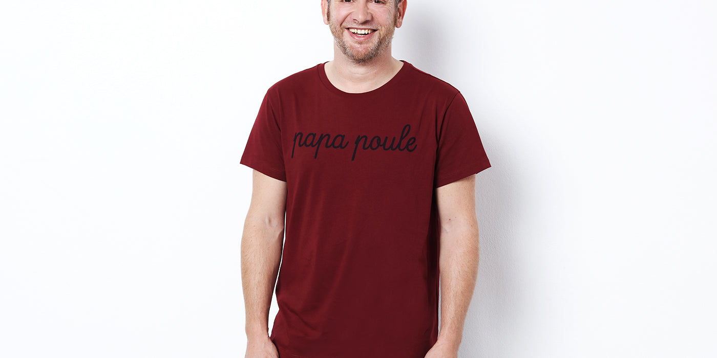 Matthias papa poule de Louise 7 ans et de Lucien 4 ans