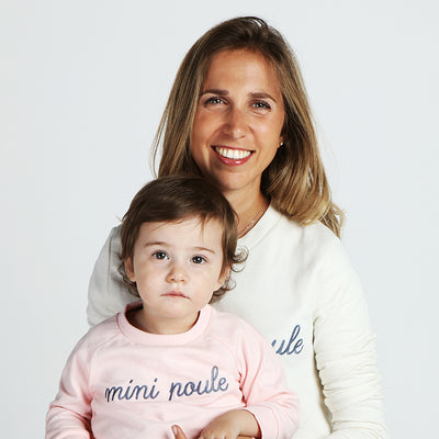 Elsa maman poule de Chloé 2 ans et demi et d’Élie 6 mois