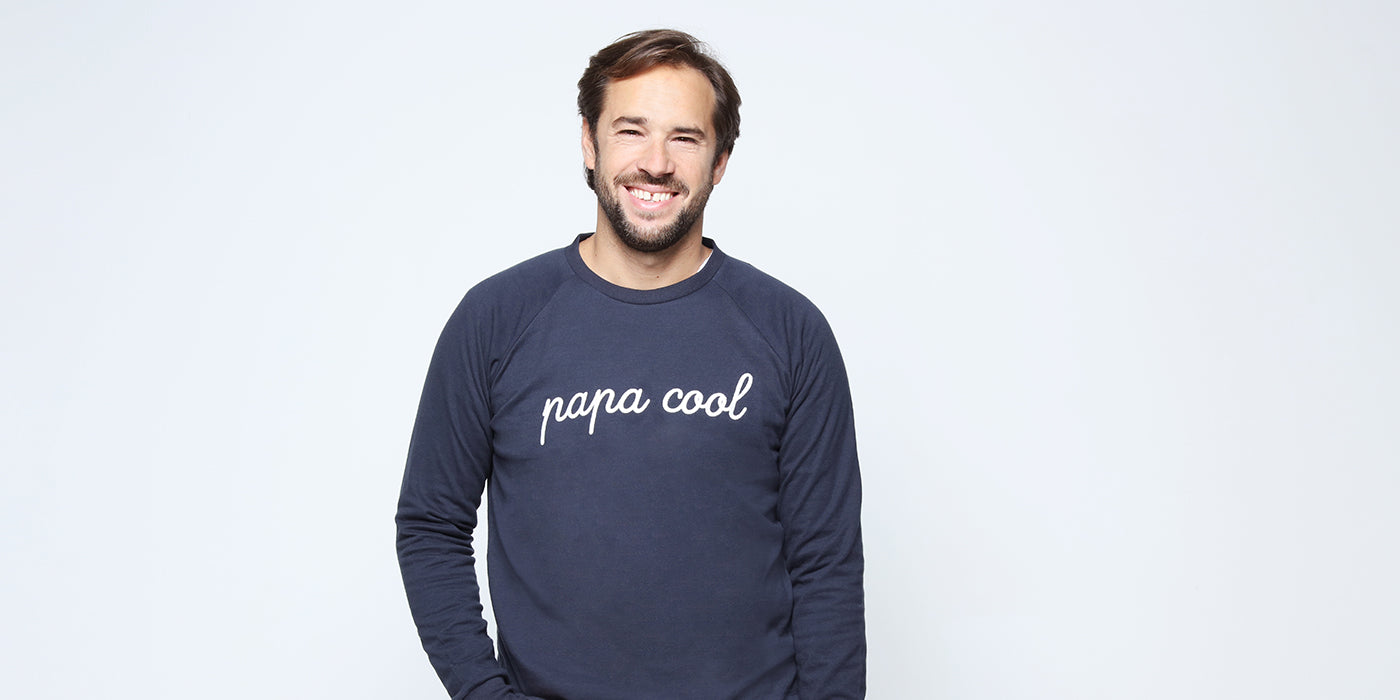 Félix papa cool d’Ava 5 ans et Georges 2 ans