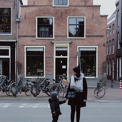 Lauriane Bueb, vivre en famille à Amsterdam