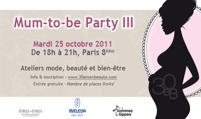 Mum-to-be Party III : pour celles qui se regardent le nombril !