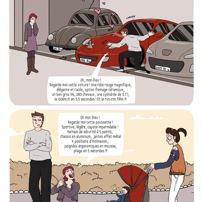 La BD du blog « Je veux un bébé » est arrivée !