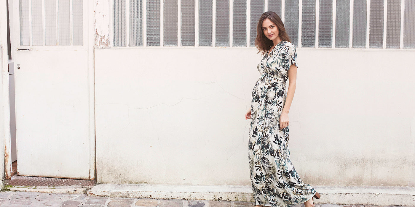 Inspiration #9 : la robe longue à l’imprimé tropical