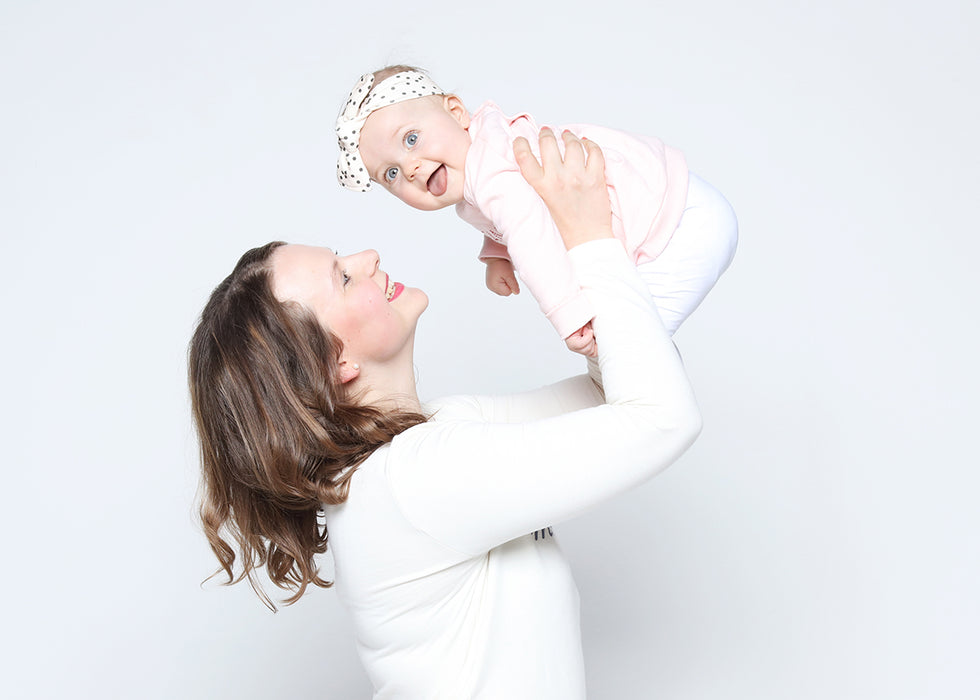 Tatiana, maman poule de Eva, 7 mois