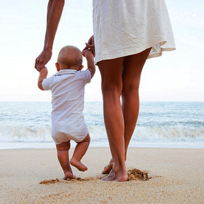 Vamos a la playa… avec bébé