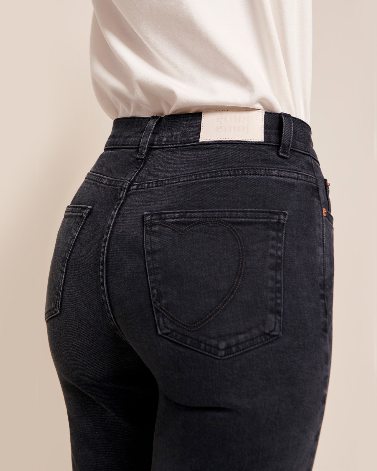 Le Jean qui vous aime - black stone - product picture