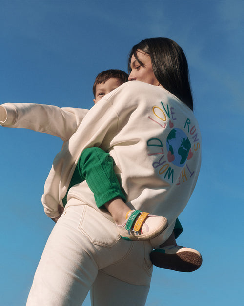 Les tennis Superga x émoi émoi – enfant – ivoire - émoi émoi   - 2 