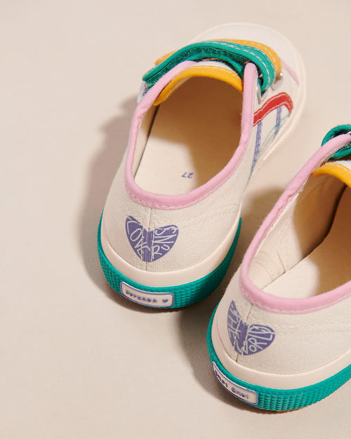 Les tennis Superga x émoi émoi – enfant – ivoire - émoi émoi   - 4 