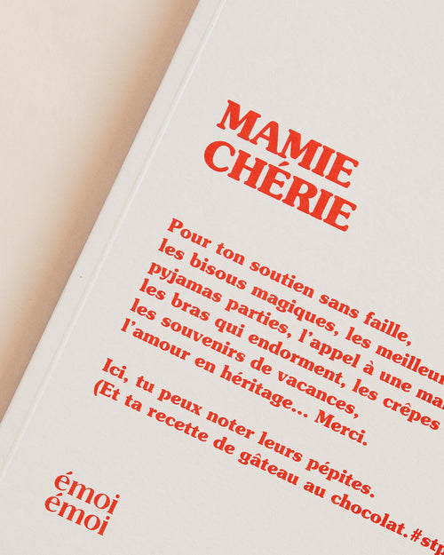 Le carnet Mamie chérie - émoi émoi   - 2 