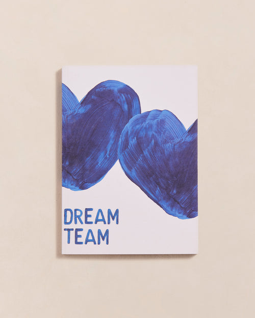 Le carnet Dream Team - cœurs bleus - émoi émoi   - 1 