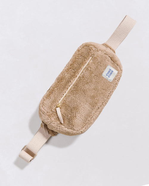 La banane Babette en moumoute - beige - émoi émoi   - 4 