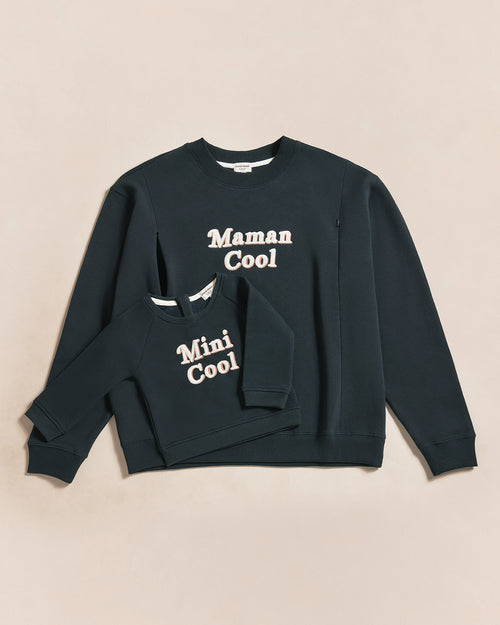 Le duo de sweats Maman cool x Mini cool - allaitement x mini - émoi émoi   - 1 