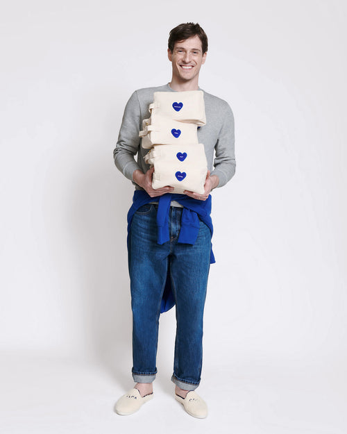 La trousse de toilette Parrain - nature - émoi émoi   - 4 