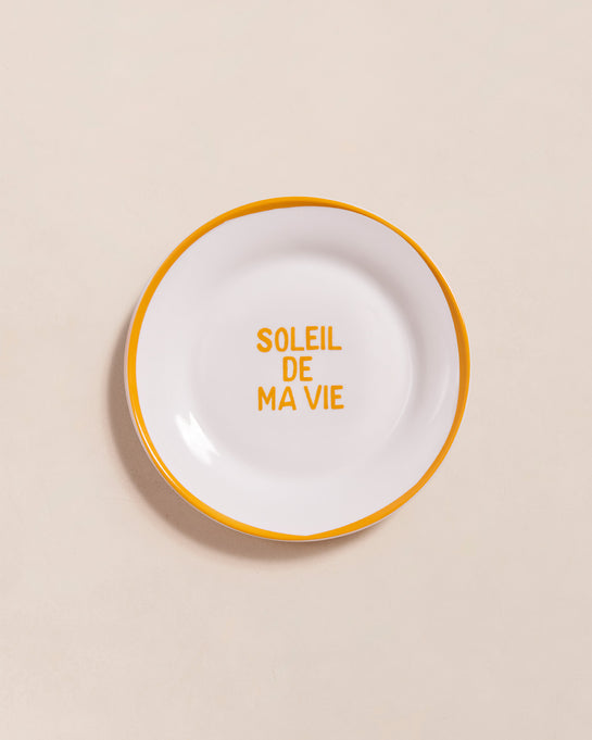 Set De 4 Assiettes à Pizza MamboCat Perfetto - 31,5 Cm En Porcelaine (jaune, Vert, Rouge, Noir)