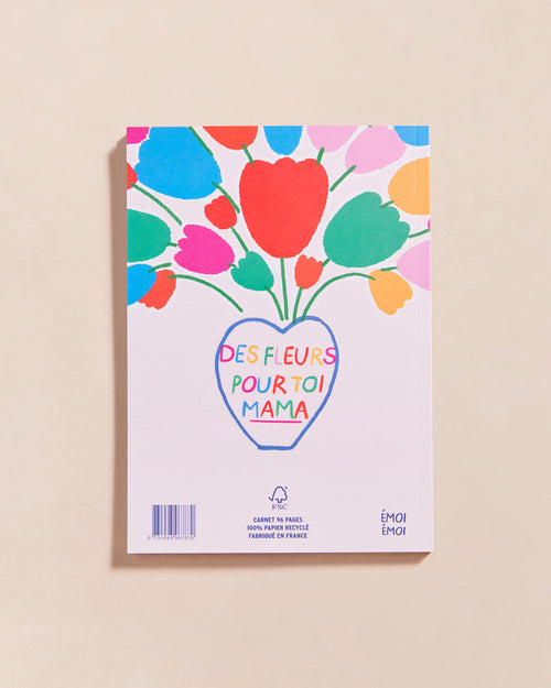 Le carnet L'amour extra frais en papier recyclé - multicolore - émoi émoi   - 4 