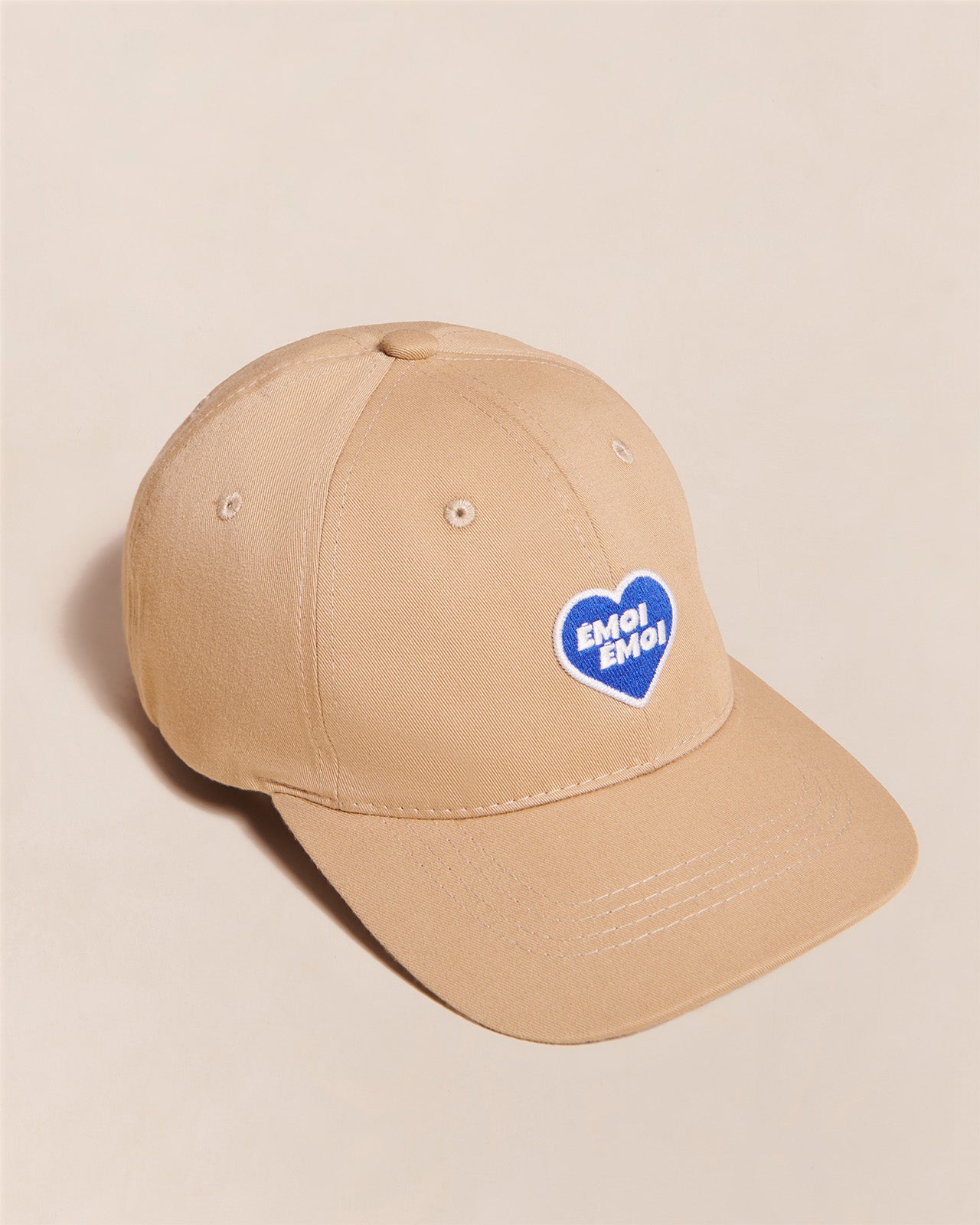 La casquette émoi émoi en coton - beige