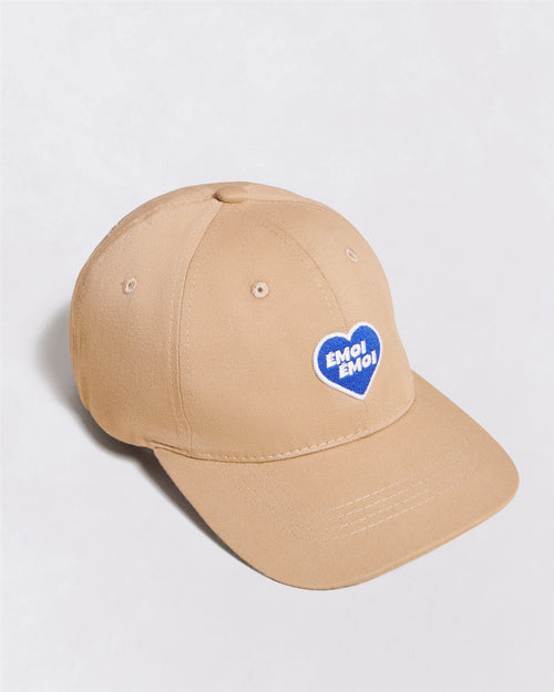 La casquette émoi émoi en coton - beige - émoi émoi   - 1 