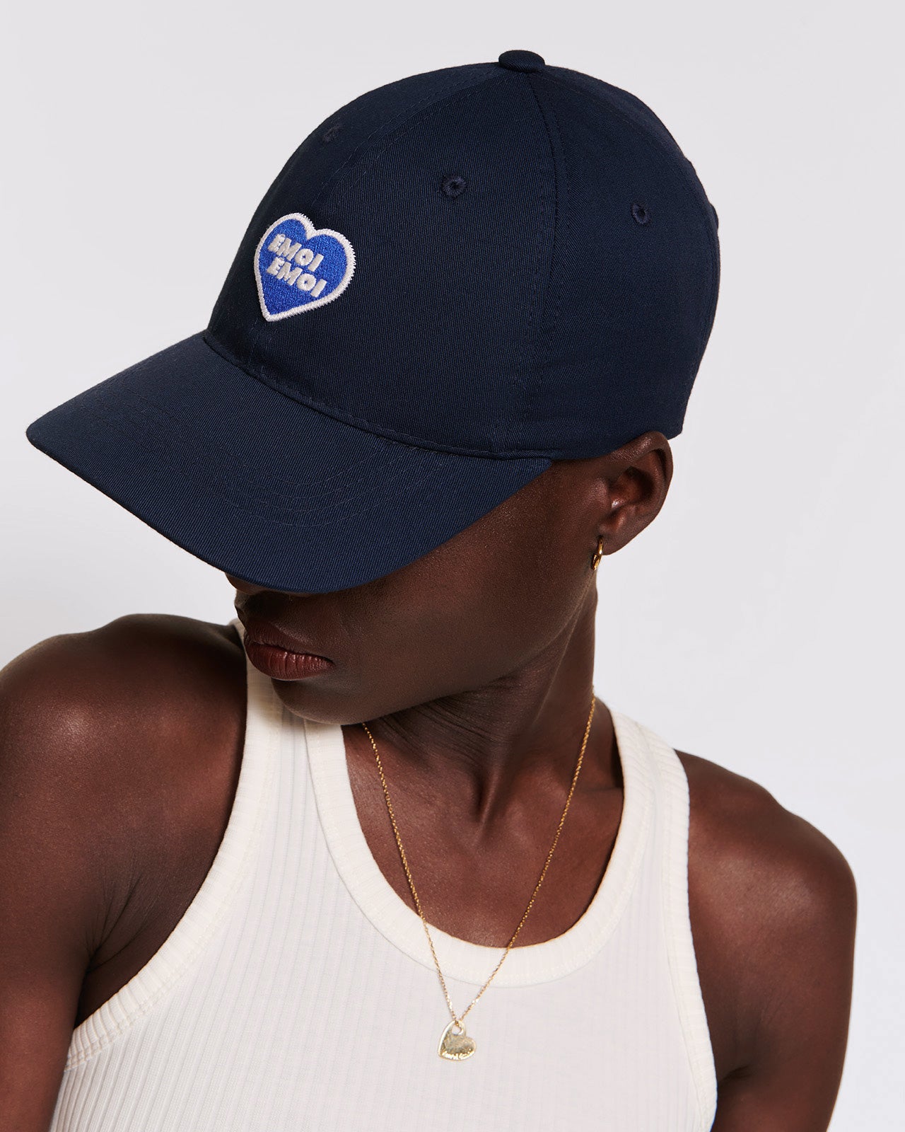 La casquette émoi émoi en coton - bleu