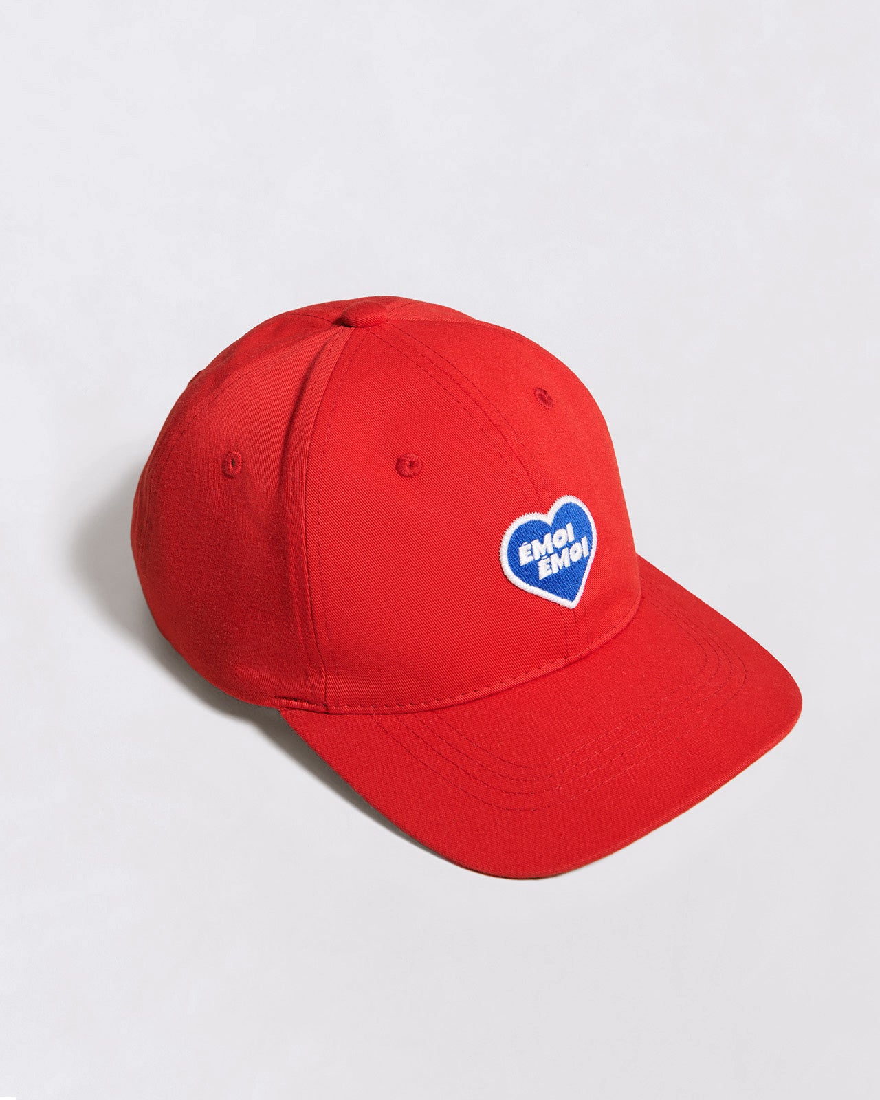 La casquette émoi émoi en coton - rouge