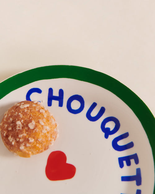 L'assiette Chouquette en porcelaine - émoi émoi   - 2 