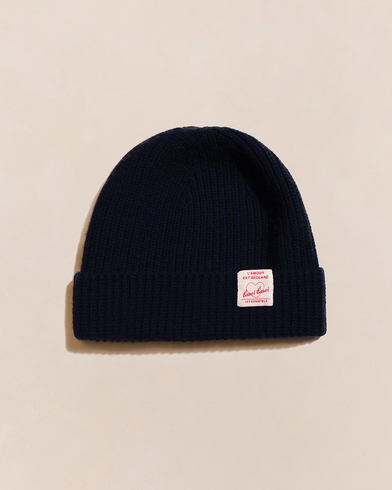 Le bonnet adulte - laine mérinos et cachemire - nuit