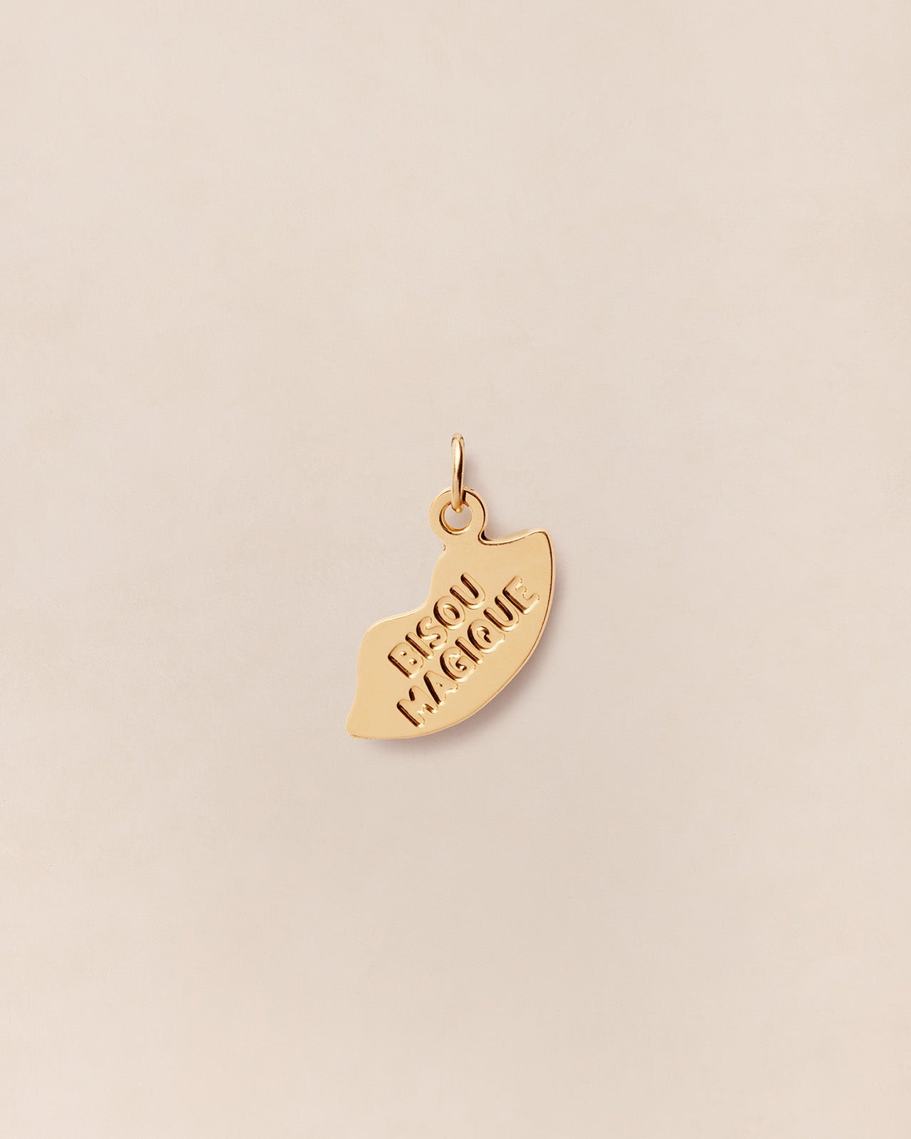 La médaille Bisou magique - dorée à l
