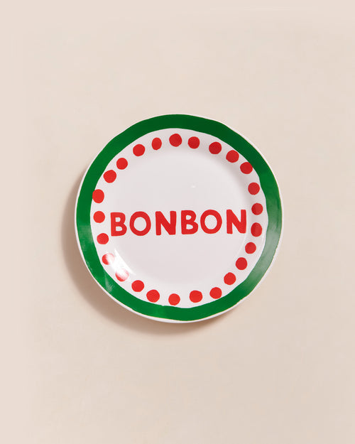 L'assiette Bonbon en porcelaine - émoi émoi   - 1 