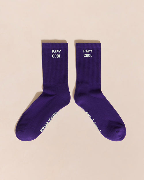 Les chaussettes Papy cool - taille adulte - émoi émoi   - 1 