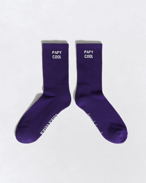 Les chaussettes Papy cool - taille adulte - émoi émoi   - 1 