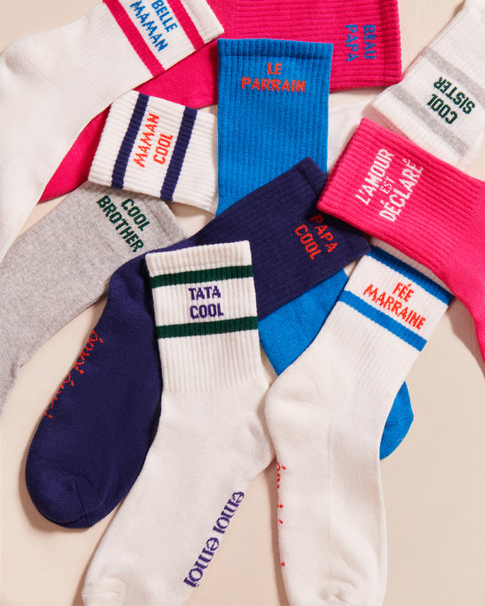 Les chaussettes Beau papa taille adulte emoi emoi