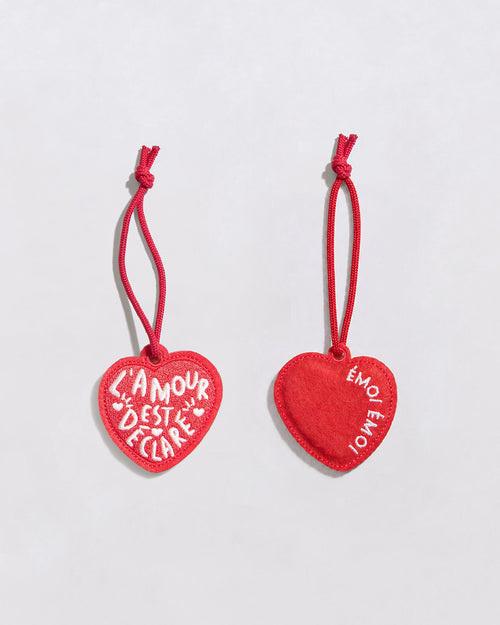 Le porte-clés L'amour est déclaré - émoi émoi   - 4 