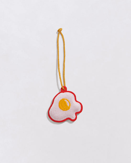 Le porte-clés Œuf au plat - émoi émoi   - 1 